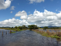 Barragem do Colônia inunda fazendas e isola comunidades de  Itapé e Itaju