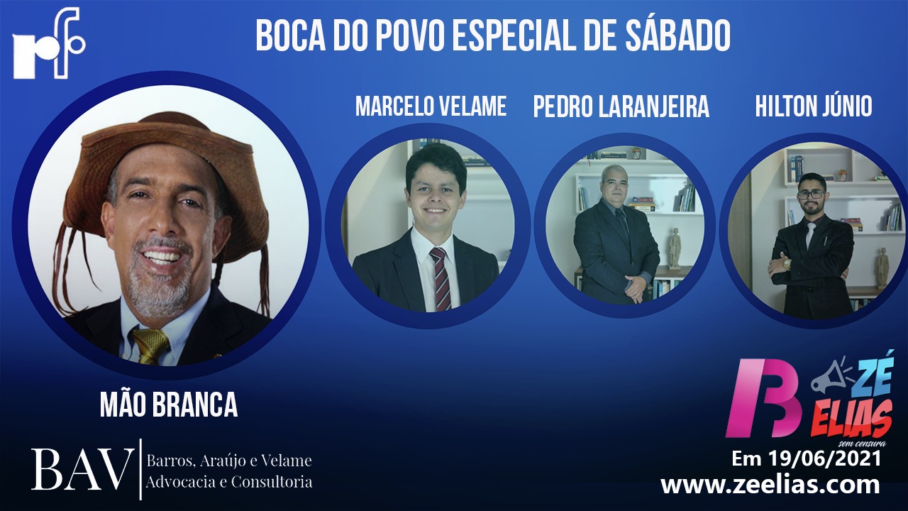 Itapetinga:Edgar Mão Branca No Programa Na Boca do Povo Especial de Sábado, Apresentação Bonny Cordeiro e José Elias