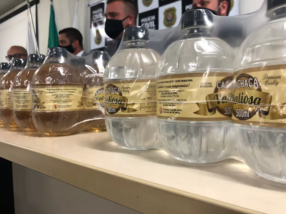 Polícia mineira prende empresário que falsificava bebida alcoólica