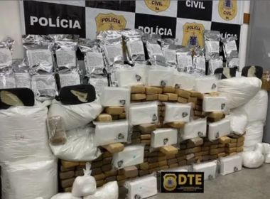 Feira de Santana: Cinco pessoas são presas e 450kg de drogas são apreendidas