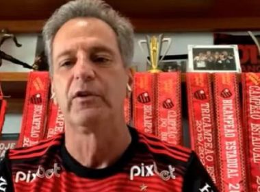 Presidente do Flamengo, Landim defende esposa após postagem contra nordestinos: ‘Tem direito de se posicionar’