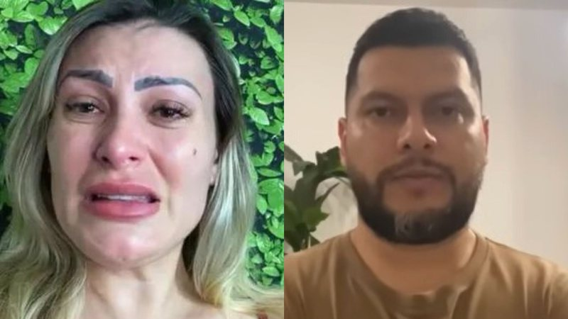 Vídeo: Internada, Andressa Urach surta e é acusada pelo marido de oferecer filho como sacrifício