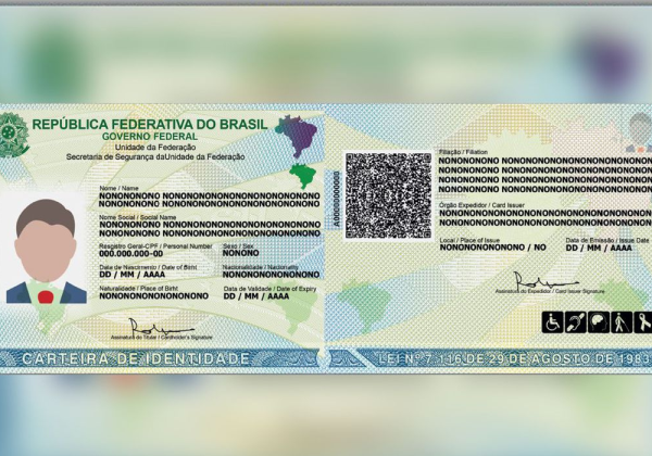 Governo publica regras de emissão da nova carteira de identidade