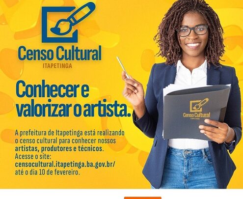 Prefeitura Institui Censo Cultural de Itapetinga