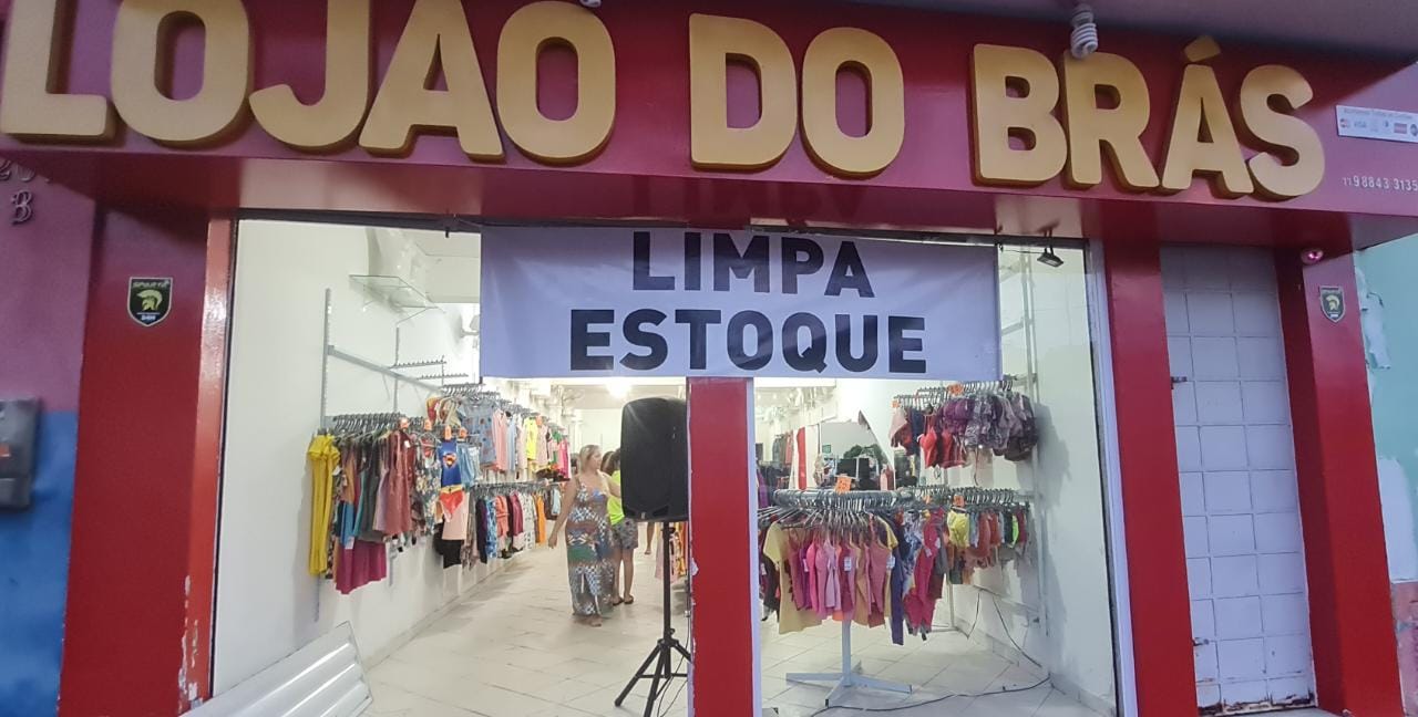 Lojão do Brás: Mega Limpa Estoque! Toda a Loja Com Até 80% de Desconto