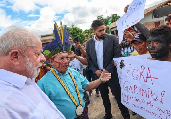 Lula diz que governo vai fornecer atendimento a indígenas e pôr fim ao garimpo ilegal