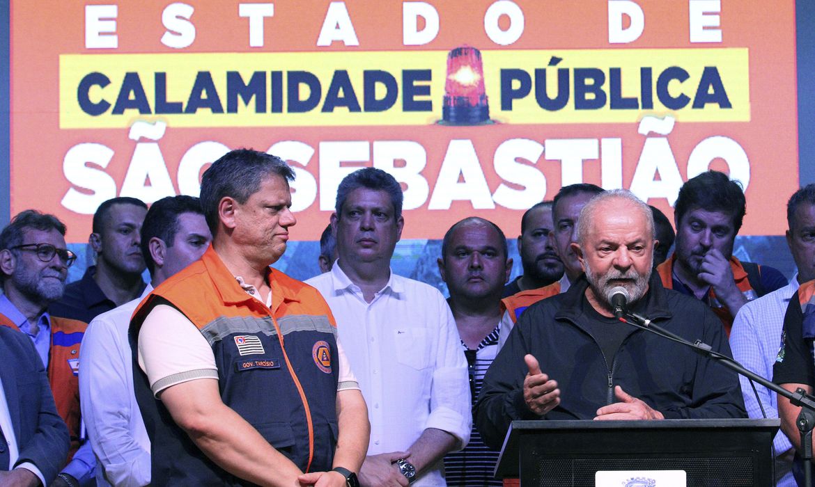 Sonho da Casa Própria: Em São Sebastião, Lula promete reconstrução de casas em áreas seguras