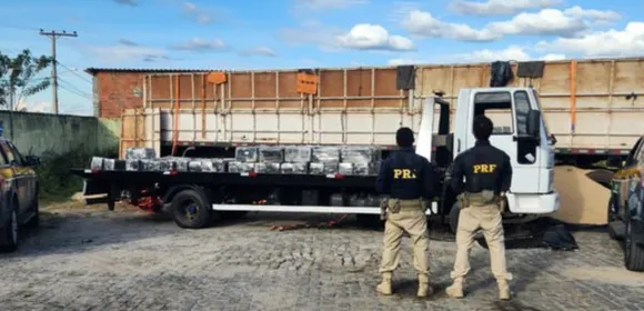 Homem é preso na Bahia após ser flagrado com 4 toneladas de maconha escondidas em carga de arroz