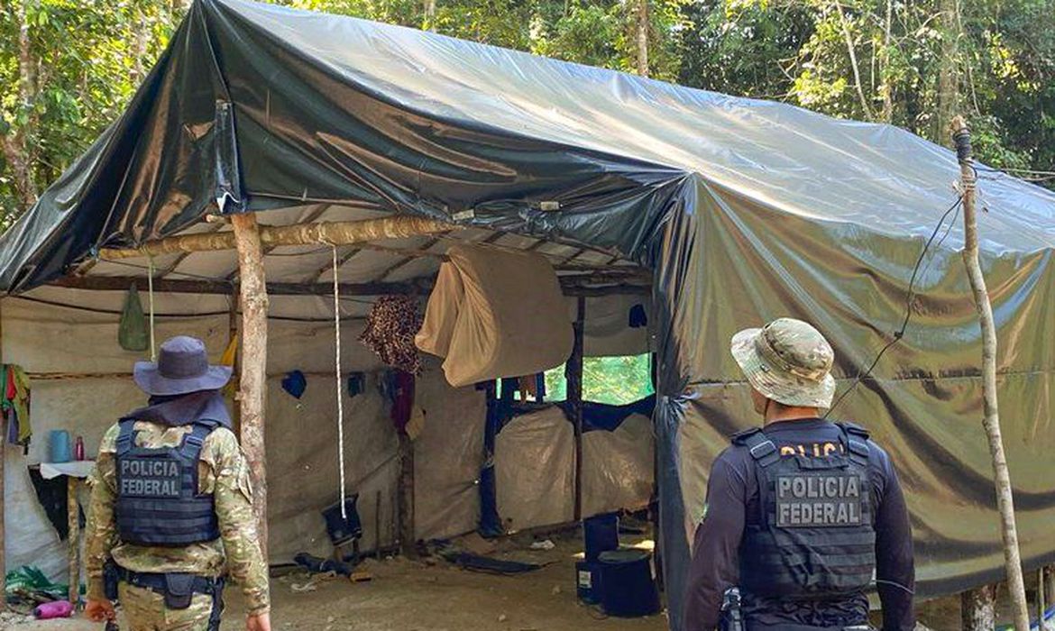 Polícia Federal e Ibama desmontam garimpos ilegais em Mato Grosso;  Prejuízo causado por desmate e mineração é estimado em R$ 346 milhões