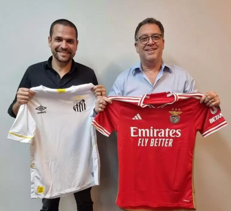 Benfica oferece R$ 96,3 milhões ao Santos para comprar o itapetinguense Marcos Leonardo