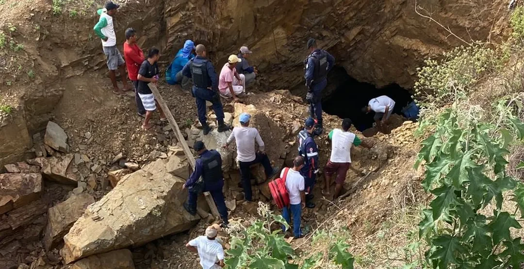 Homem morre soterrado em área de garimpo na zona rural de Santaluz