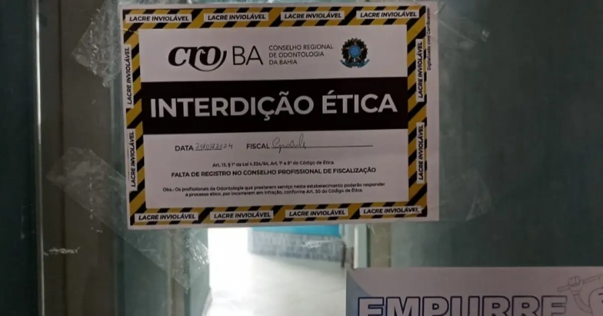 Protético é detido em Itajuípe exercendo ilegalmente a profissão de cirurgião-dentista