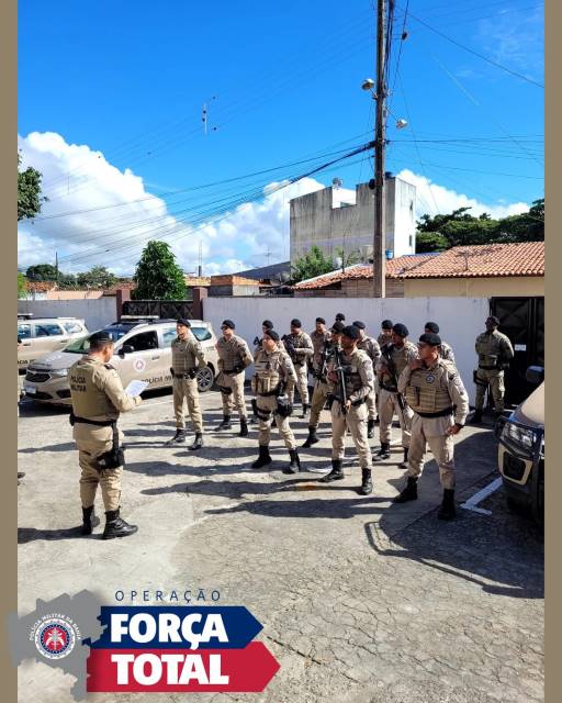 Operação Força Total: Segurança e Liberdade nas Ruas de Itapetinga e Médio Sudoeste baiano