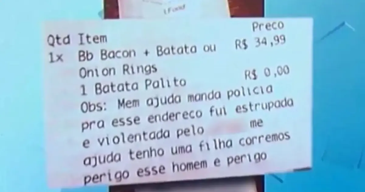 Mulher pede ajuda por delivery e homem é preso por estupro no Paraná