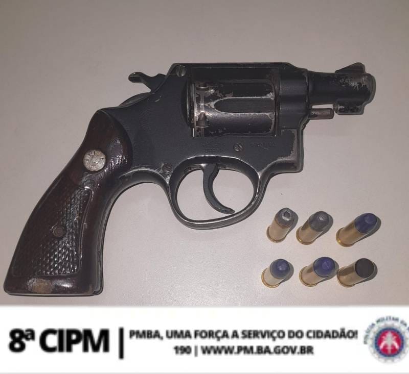 2⁰ Pelotão da 8ª CIPM Apreende Arma de Fogo em Ibicuí