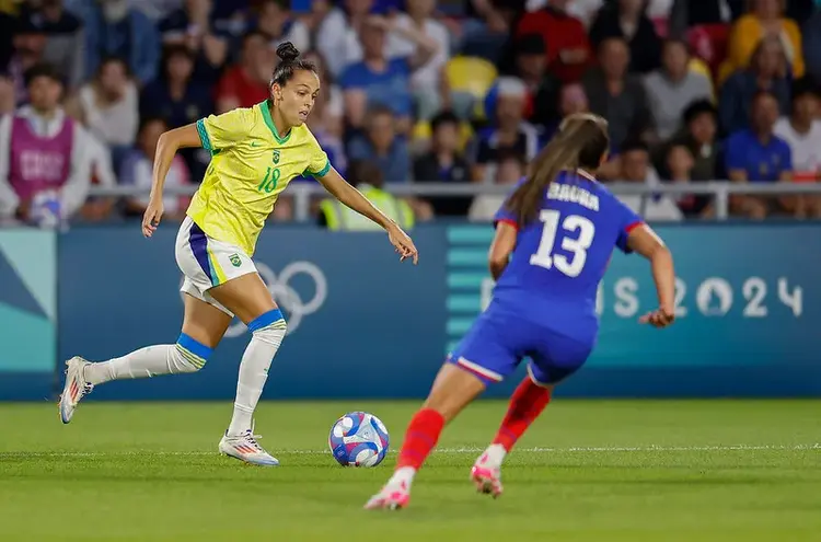 Sem Marta, Brasil avança para as semifinais do futebol feminino nas Olimpíadas 2024