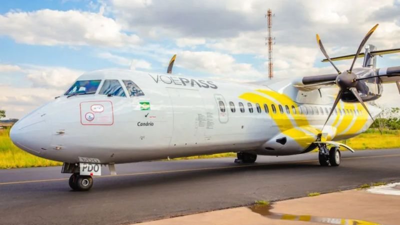 Avião da Voepass sofre pane elétrica e faz pouso forçado em Uberlândia