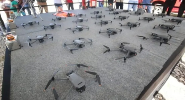 SSP publica resultado de licitação de novos drones na Bahia; lotes do equipamento chegam a mais de R$ 1 milhão