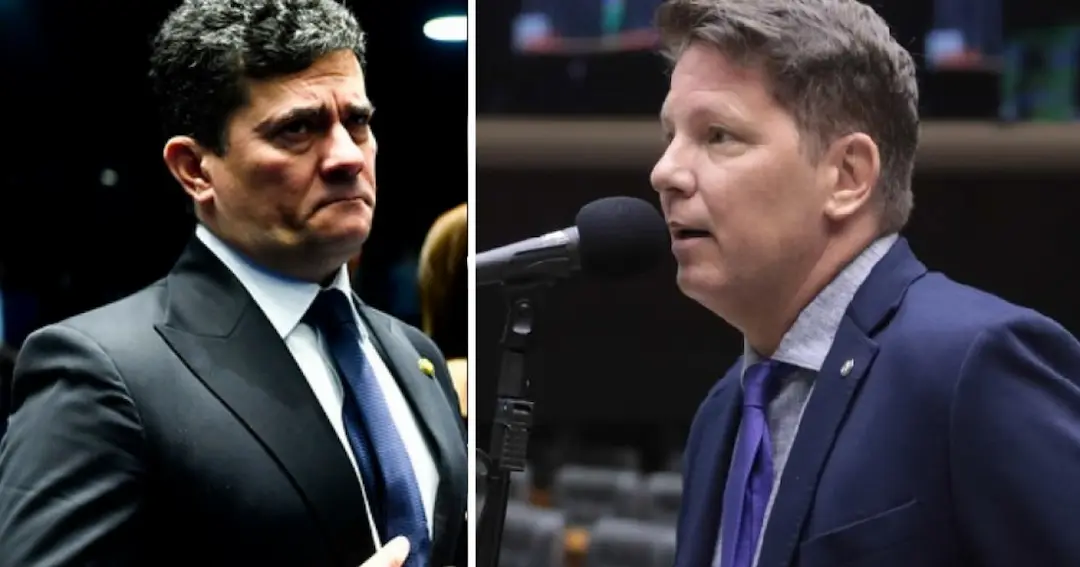 No X, Moro chama Mario Frias de “palhaço” e ex-ministro do governo Bolsonaro rebate: “seu merd*nha!”